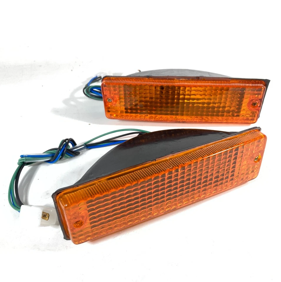 Par de intermitentes de lámpara delantera para Chevrolet Luv KBD21 KBD26 1981-1982 Foto 3 de 4