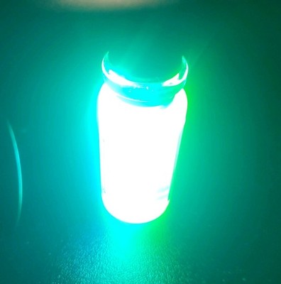 10ml Fluorescein Sample in Glass Vial - Fluorescent Dye