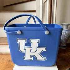 NWT Logo Brands Adventure Tote NCAA Kentucky Wildcats UK XL Size EVA Material