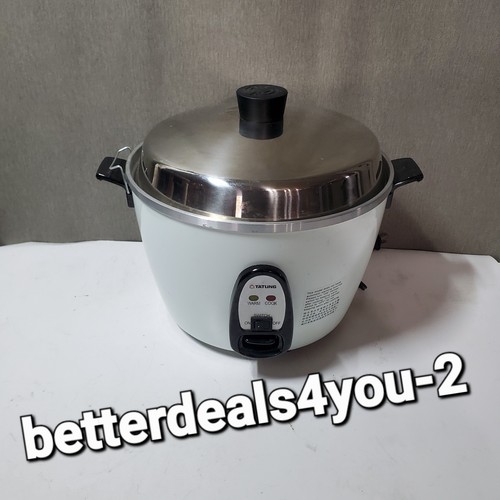  Tatung TAC-10G Rice Cooker  10 Cup Multi Kitchen Tool Tested And Works