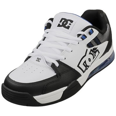 DC Shoes Versatile Mens Skate Sneakers in White Black - 9 US