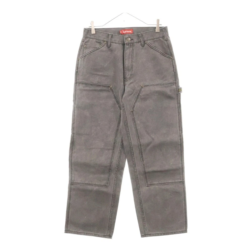 SUPREME Supreme 23SS Pantalon de peintre double genou pantalon de peintre noir