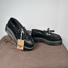 Dr. Martens Adrian Smooth Leather Tassel Penny Loafers Academia Women  s 6 NEW
