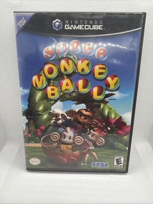 SEGA Super Monkey Ball Nintendo GameCube 2001 Multijugador Envío Rápido Gratis - Imagen 1 de 2
