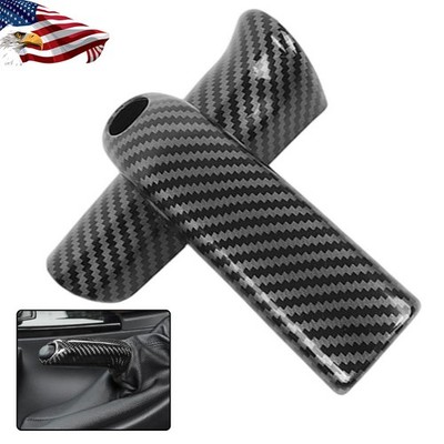 Black Car Front Handbrake Handle Cover Brake Type B For BMW 1 Series E81 07-11