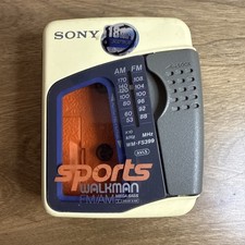 Sony Sports Walkman FM AM Cassette Mega Bass WM-FS399 For Parts Only READ