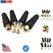 Welding Cable Quick Connector Pair DINSE-Style 300Amp-400Amp 50-70 SQ-MM 2-set