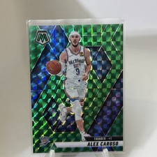2024-25 Panini Mosaic Green Mosaic Prizm Alex Caruso #182 Oklahoma City Thunder