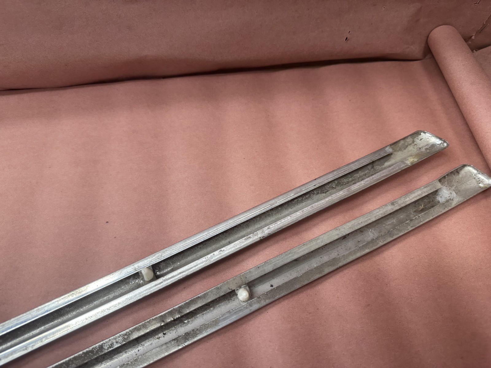 Rolls Royce Silver Spirit 1986 Exterior Lower Strip Molding Covers OEM 71K Miles