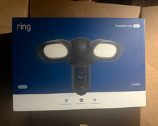 Ring Floodlight Cam Wired Pro Black | NEW Fac...