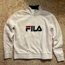 Vintage FILA Women  s 1/2 Zip Size Medium