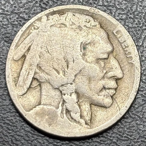 1924 Buffalo Nickel • (VG) Very Good to Good • Philadelphia Mint Date Restored