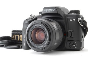 MINOLTA α-7 The Minolta a7 is the Perfect Film SLR for Shooters Who Want