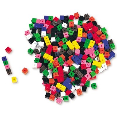 Learning Resources 1 cm Interlocking Unit Cubes  - Set of 1000