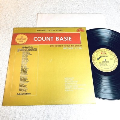 Count Basie Orchestra ''The Stereophonic Sound of...'' 1979 LP, VG, Bright Orange