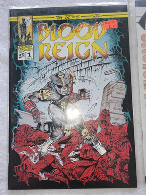 Blood Reign #1 Tim Tyler Fathom Press 1991 Dark Visions 1 & 2