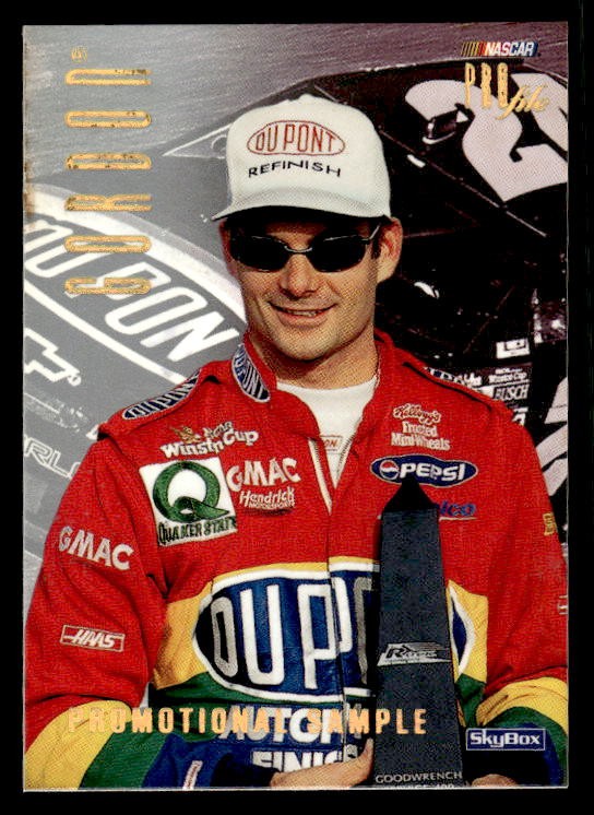 Jeff Gordon 1997 SkyBox NASCAR Profile Promotional Sample #7 Hendrick ESE