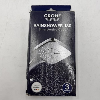 GROHE 26552000 Rainshower SmartActive SQUARE Shower Hand Faucet Chrome 1.75 gpm