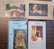 MIXED LOT PRIMITIVE SEWING PATTERNS lot 56