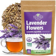4 oz. Dried Lavender Flowers Herb Tea Lavandula angustifolia - 113 g Lavender