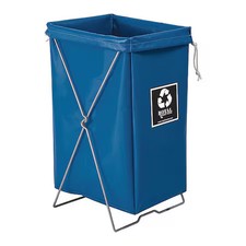 Royal Basket Trucks G00-Bbx-Ebk Steel/Vinyl Enviro Hamper Kit Blue