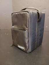 Vintage Case Logic 15 CD Travel Nylon Carrying Case Black w/ Handle + Pocket