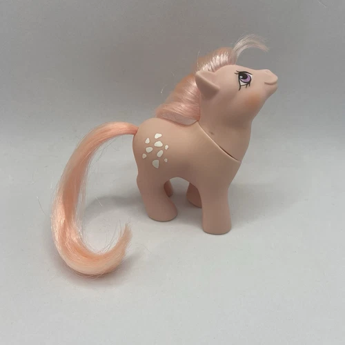 1984 My Little Pony G1 Baby Cotton Candy Year 3 series #1 Pink White 3”