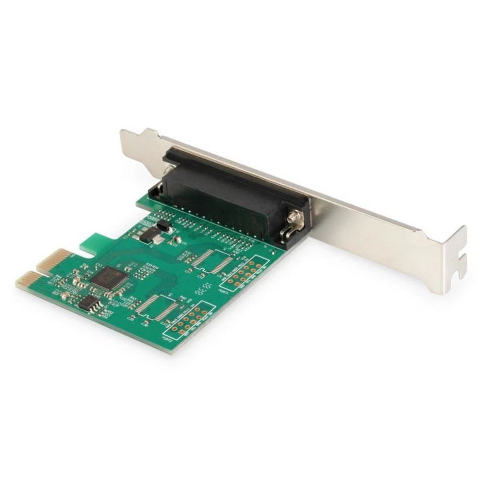DIGITUS Parallel PCI Express Schnittstellenkarte 1-Port PCIe Low Profil 1.5 Mbps - Bild 2 von 4