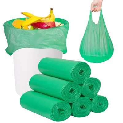 Trash Bags, Garbage Bags, 120 Count 6 Gallon [Extra Thick][Leak Proof] Rubbis...