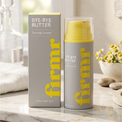 firmr Bye-Bye Butter Toning Cream Yellow Gray 120ml / 4.06 fl oz