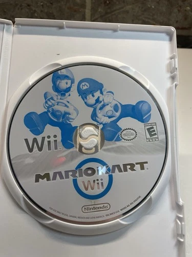 Mario Kart Wii Game Disc Only Nintendo Wii 2008 Tested & Working