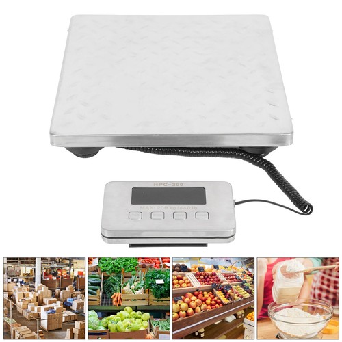 200kg Stainless Steel Platform Postal Shipping Scale For Busniess Office Home US - Picture 6 of 17