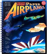 The Klutz Book of Paper Airplanes Craft Kit