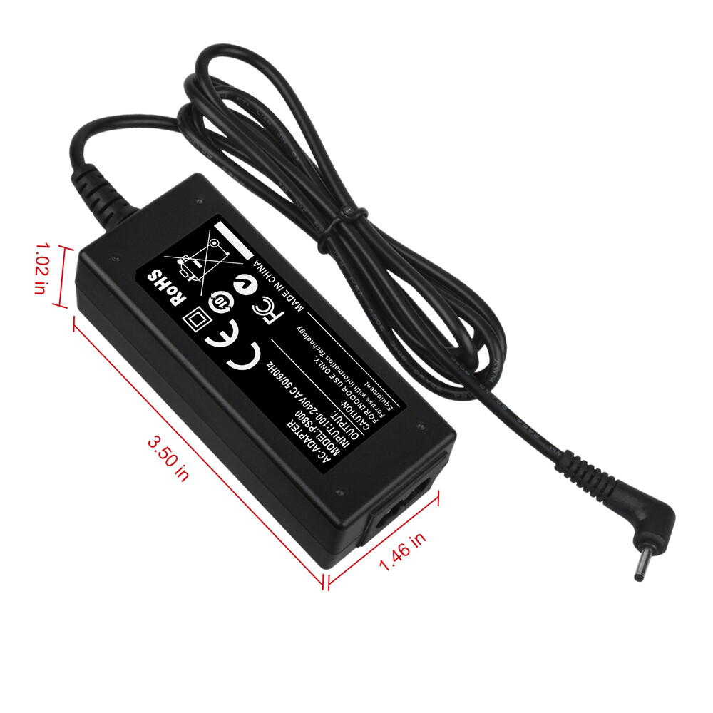 vhbw Fuente alimentación, Cable Corriente Compatible con