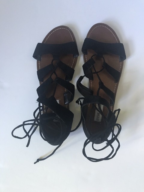 steve madden gold gladiator sandals