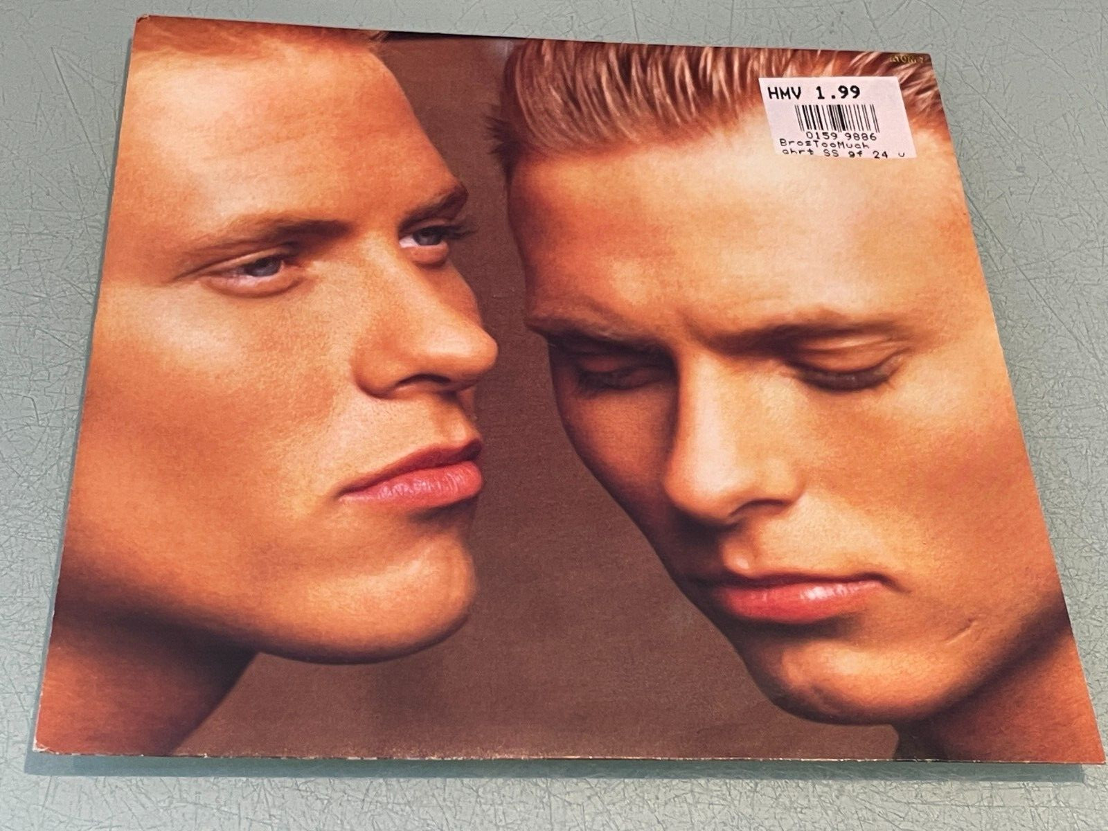 Bros - Too Much - Astrologically -  Vinyl Record 7"" Single - 1989 CBS ATOM 7