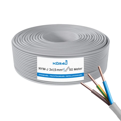 kör4u NYM-J Stromkabel Installationskabel Mantelleitung