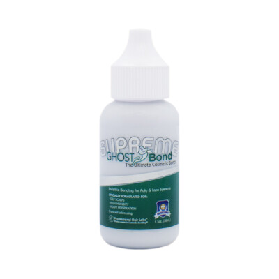 Ghost Bond ''SUPREME'' Poly & Lace Adhesive Glue No Shine 1.3 Oz. (Genuine)