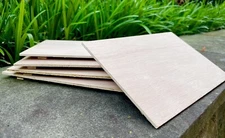 Spanish Cedar Plywood, 7 x 4.5 inches, 5 Pieces