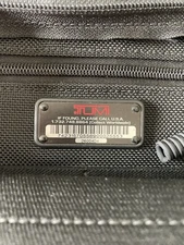 Tumi Alpha Expandable Organizer Computer Brief Ballistic Nylon 26004D4