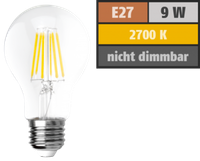 Led Filament GlüHlampe Mcshine &Apos;&Apos;Filed&Apos;&Apos;, E27, 9W, 1055 Lm,