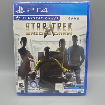 Star Trek: Bridge Crew (Sony PlayStation 4,VR Virtual Reality) New Loose Disc