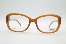 Inface if9233 Braun Oval Glasses Frames Eyeglasses Neu