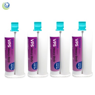 Dental VPS Impression Material Heavy Body Fat Set 4 x 50 ml Suppra