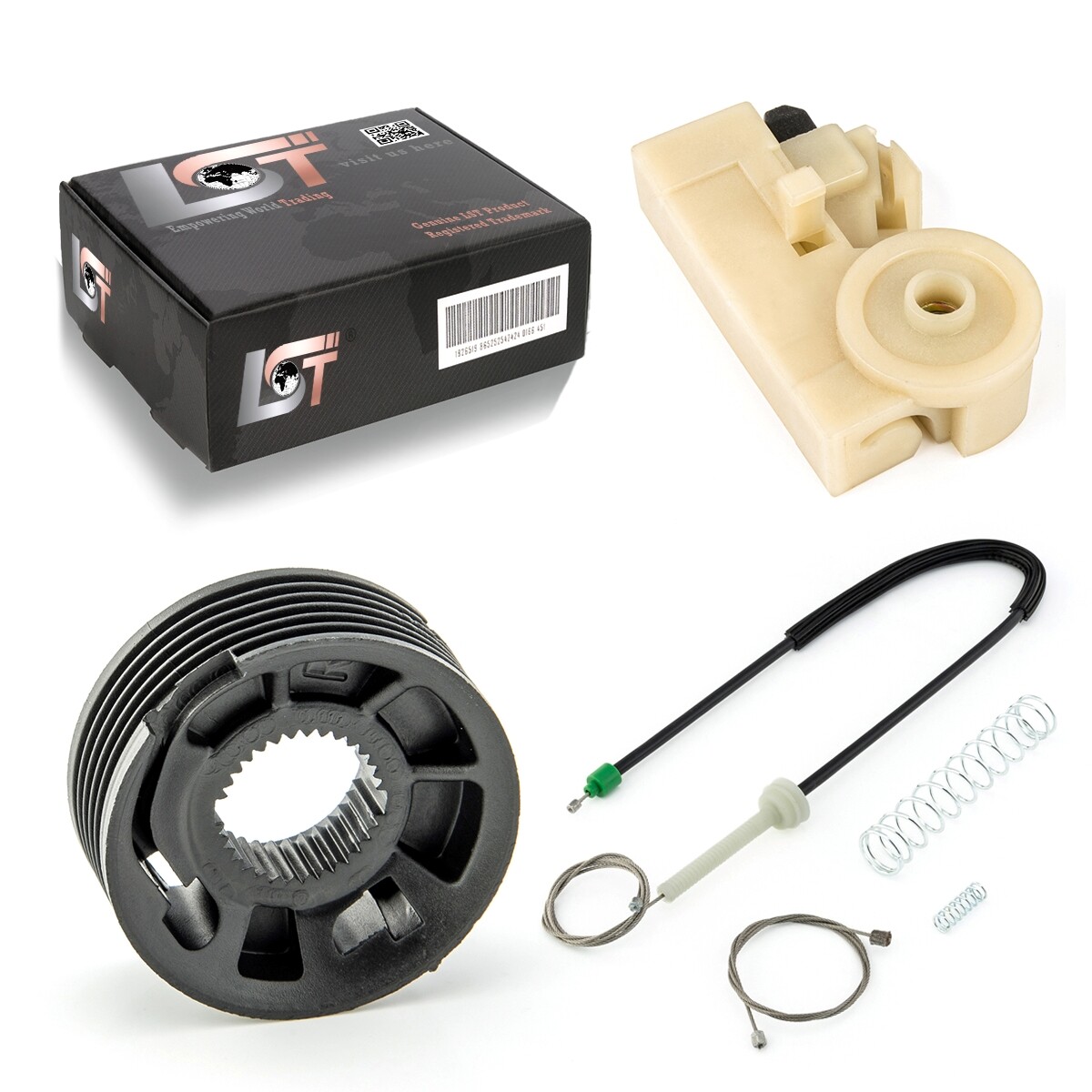 Window Regulator Repair Kit Set Rear Right For BMW 5 Series E39 1999-2004