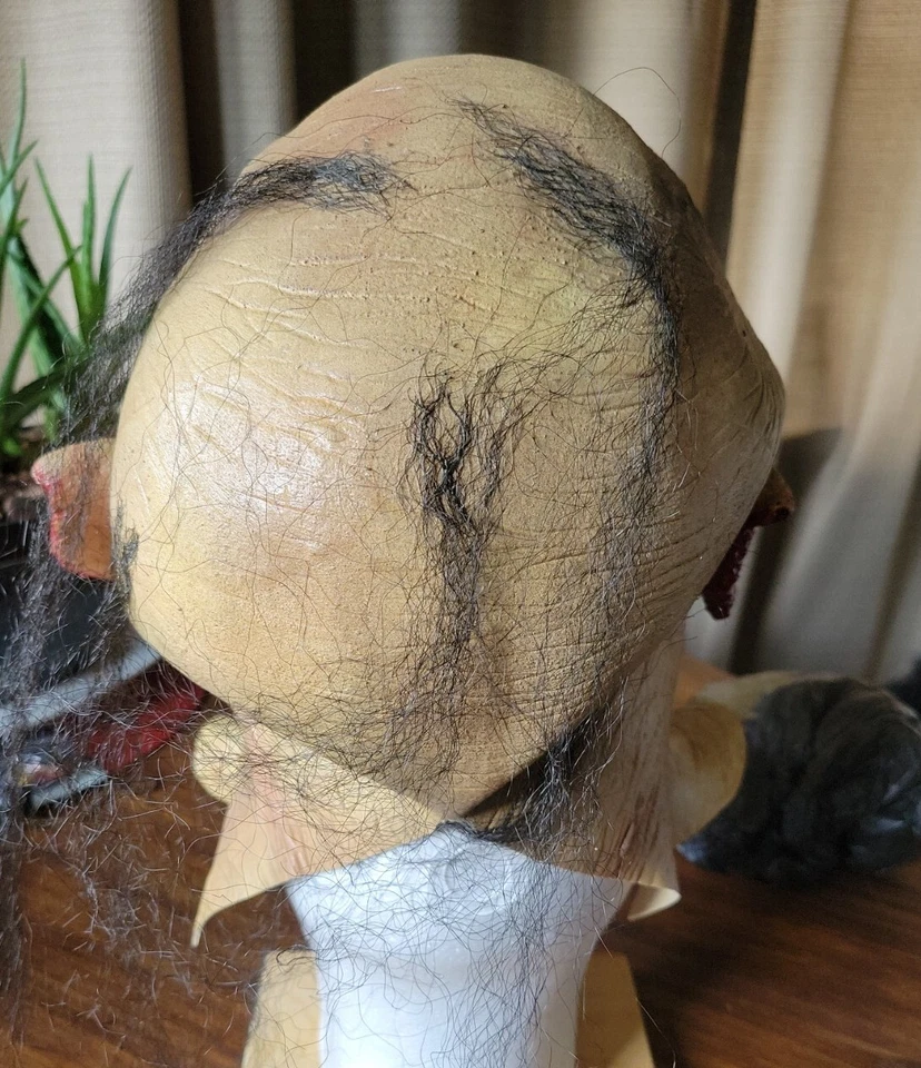 Halloween Tongue Slasher Horror High-Quality Latex Deluxe Mask  - Image 3 of 4