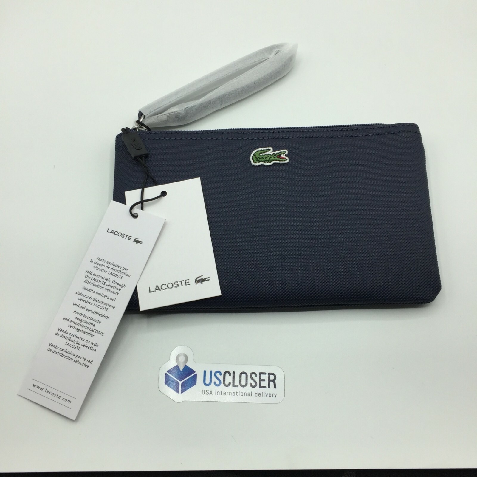 lacoste clutch