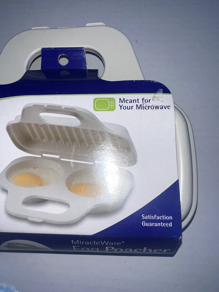 Miracle Ware by Progressive International 2 Egg Microwave Egg Poacher