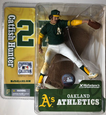 Oakland Athletics Jim “Catfish” Hunter McFarlane Figure Cooperstown Series 2