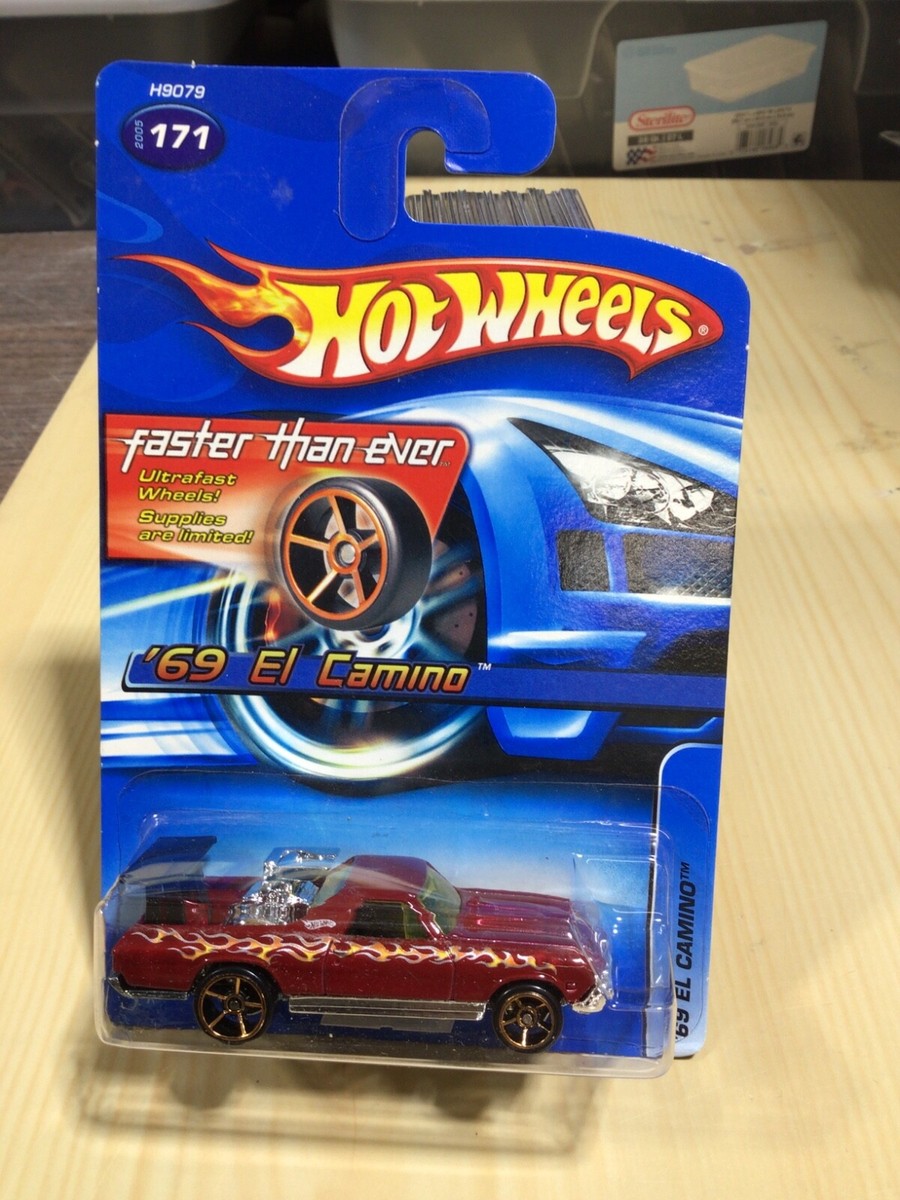 Voiture Hot Wheels 2011 – Chevrolet El Camino 1980 – Série The Hot Ones – Jaune